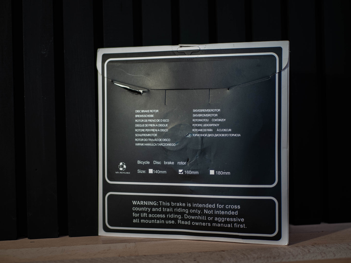 Bremsscheibe 160mm Centerlock