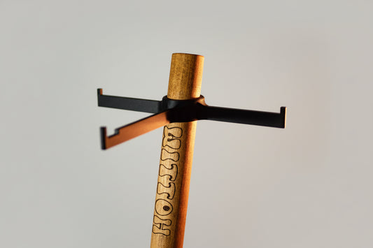 Table Stand Organizer mit 2 Brillenhalter-Modulen und Aussparung für Garmin Ladestation - 3D-Druck Made in Germany