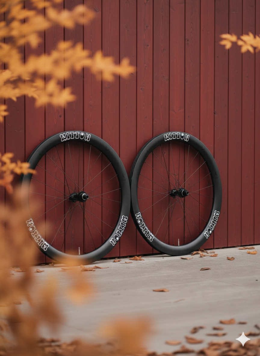 Wittoh Carbon Laufrad 50mm Seitenansicht - leicht und stabil für Rennrad
