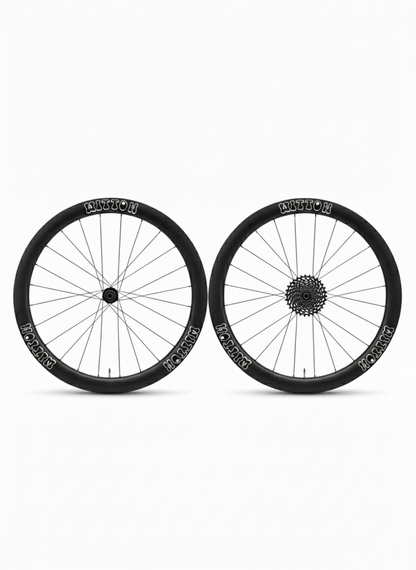 Wittoh Breakaway Carbon Laufradsatz 50mm TLR Rennrad - aerodynamisch, tubeless ready
