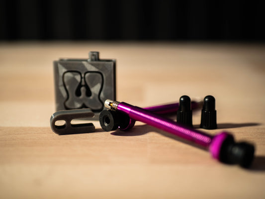 Wittoh Aluminium Tubeless Ventile - 60mm Presta