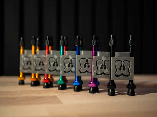 Wittoh Aluminium Tubeless Ventile - 60mm Presta