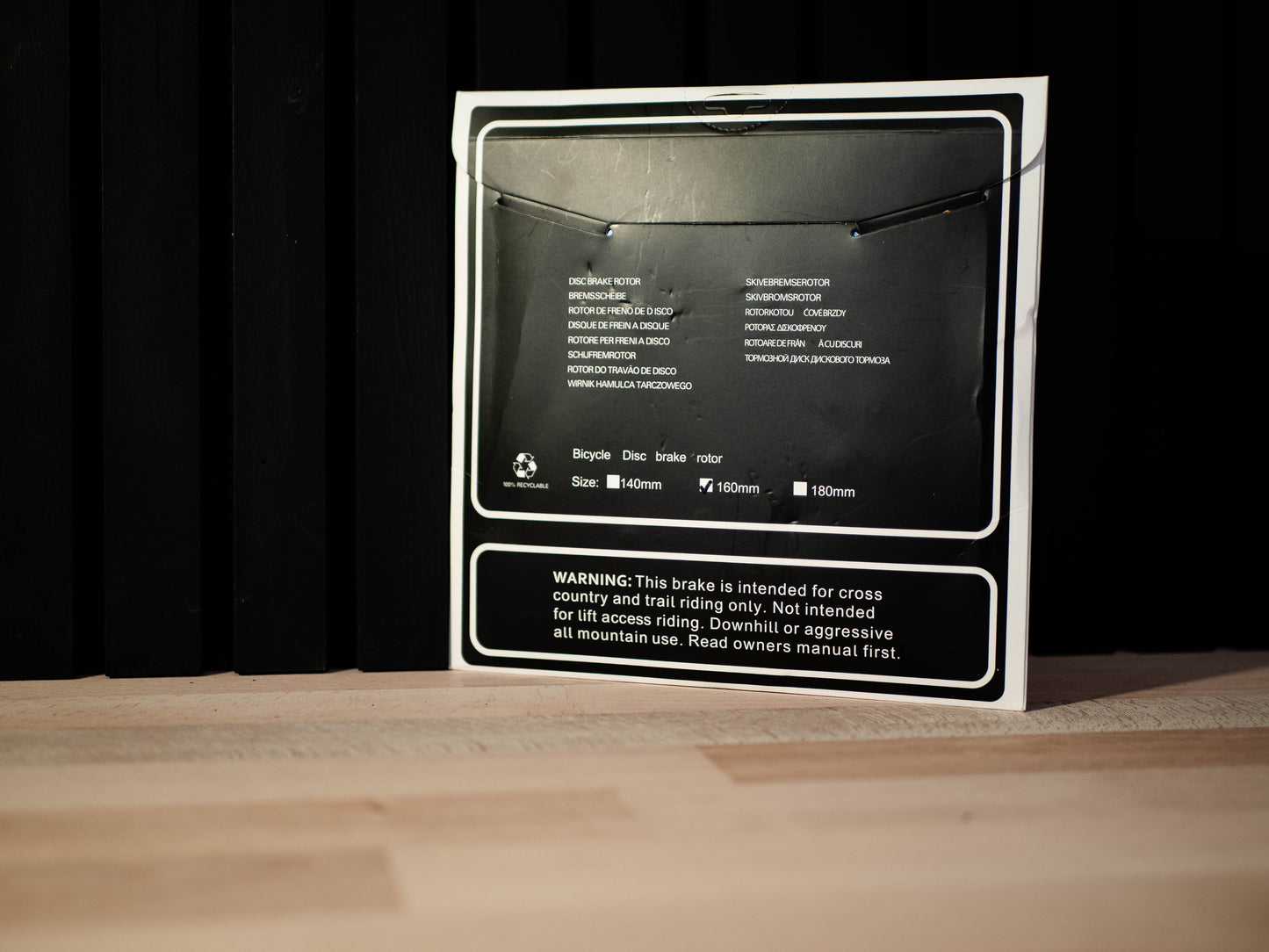 Bremsscheibe 160mm - 6 Loch